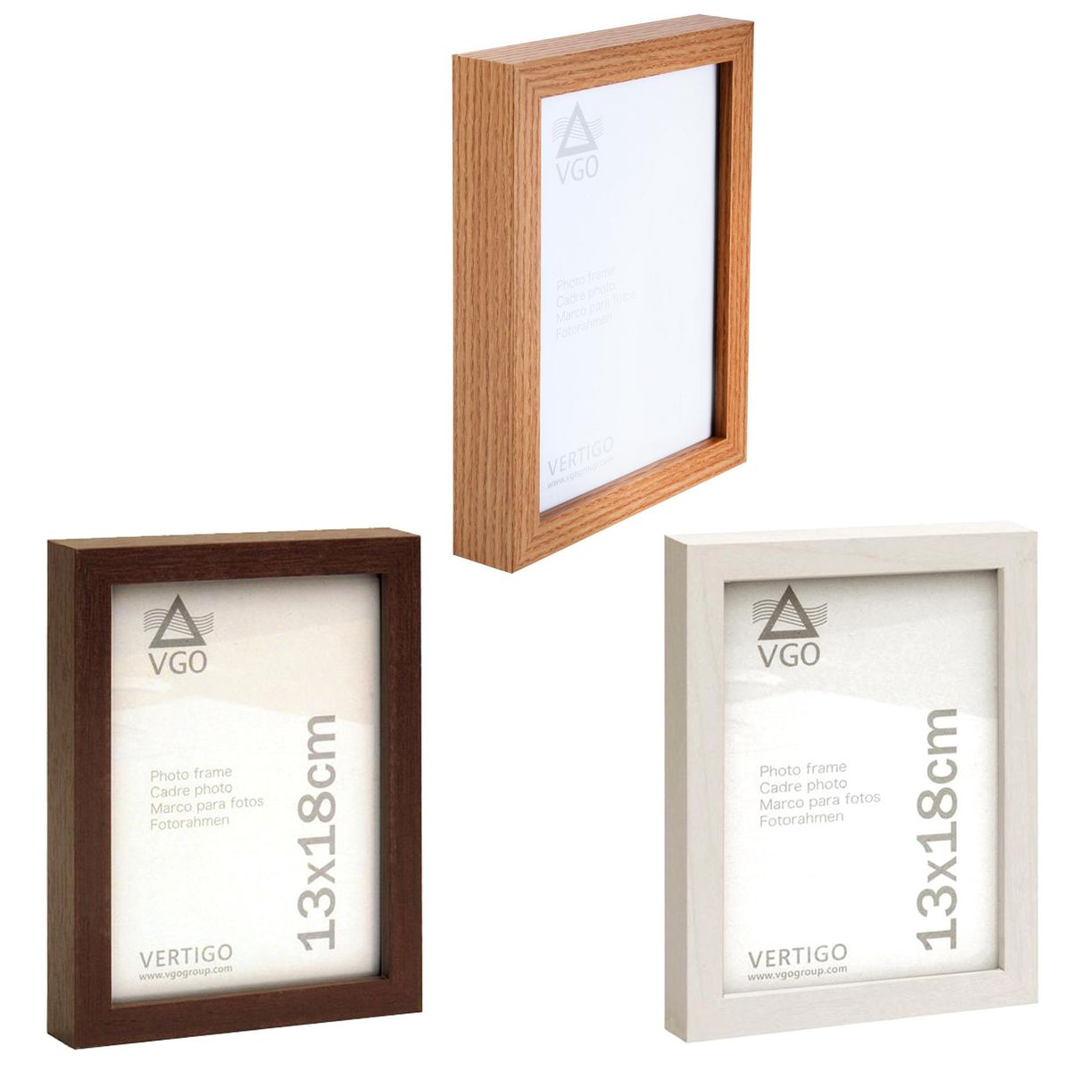 GENERICO - Marco de Foto 13x18 cm Colores Surtidos Madera