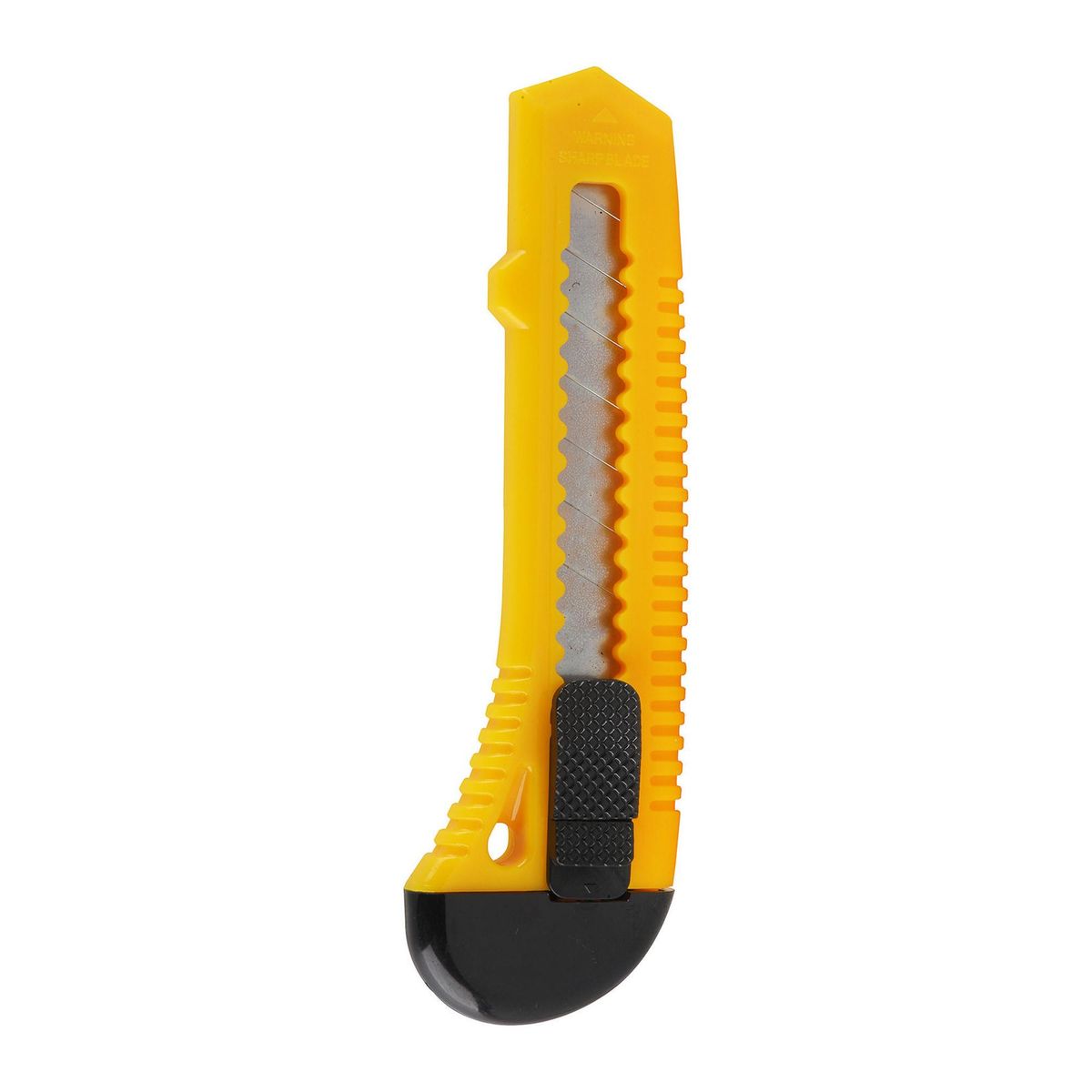 KARSON - Cuchillo cartonero plástico amarillo