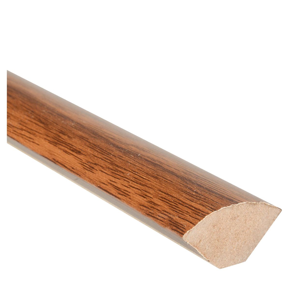 MAFORSA - Moldura 1/4 Rodón MDF Nogal 20 mm 2x240 cm