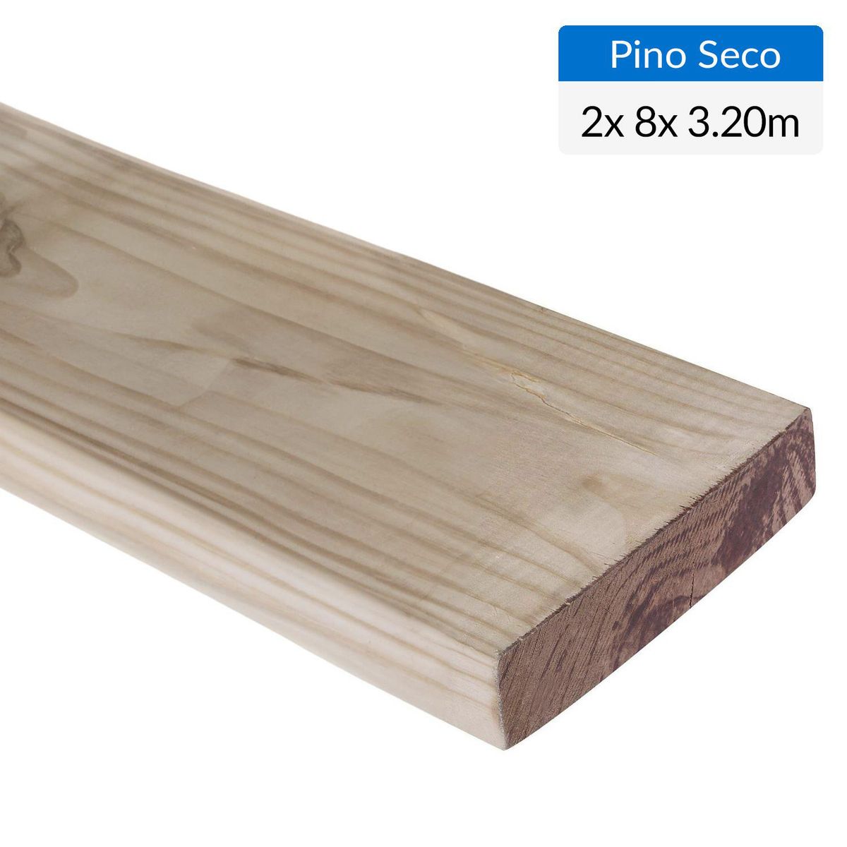 GENERICO - Pino Dimensionado Seco 2x8 3,2 m