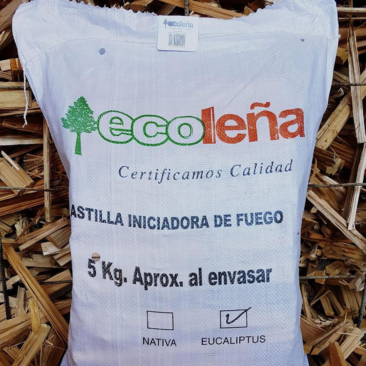 ECOLENA - SACO DE ASTILLAS 5KG ECOLENA