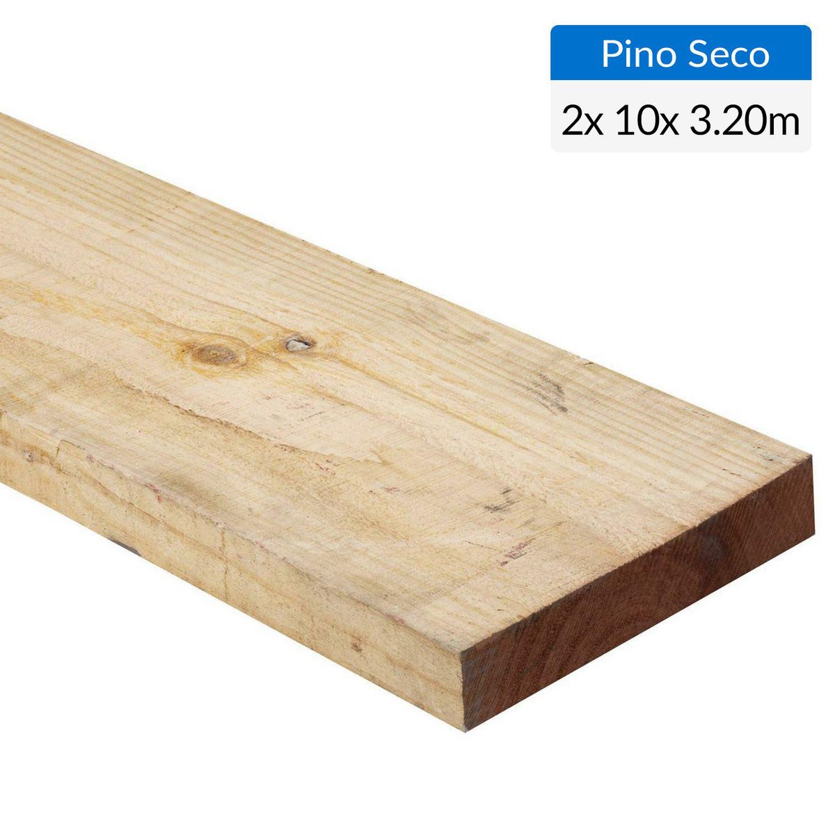 GENERICO - Pino Dimensionado Seco 2x10 3,2 m