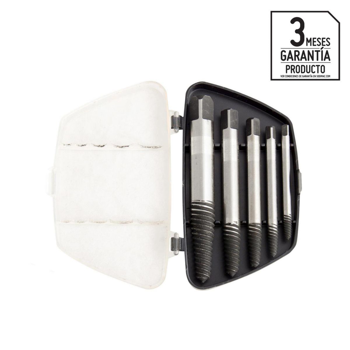 REDLINE - Extractor de pernos 3-20mm 5 piezas