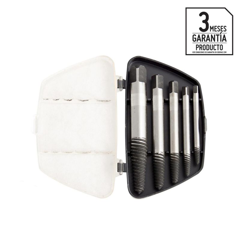 REDLINE - Extractor de pernos 3-20mm 5 piezas