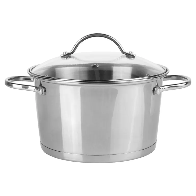 JUST HOME COLLECTION Olla de Acero inoxidable 20 cm 2.3 l Plateado