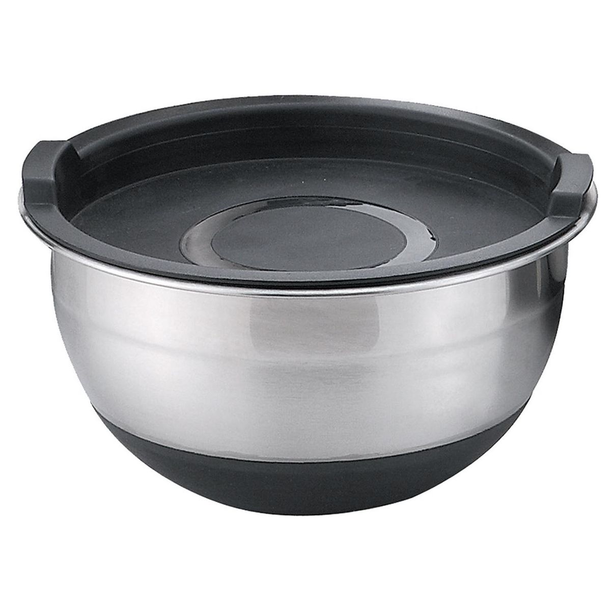 JUST HOME COLLECTION - Bowl con Tapa Acero inoxidable Redonda 24x24 cm Plateado