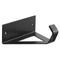 NUEVO HOGAR - Gancho para bicicleta 18x5,5x16,5 cm acero negro