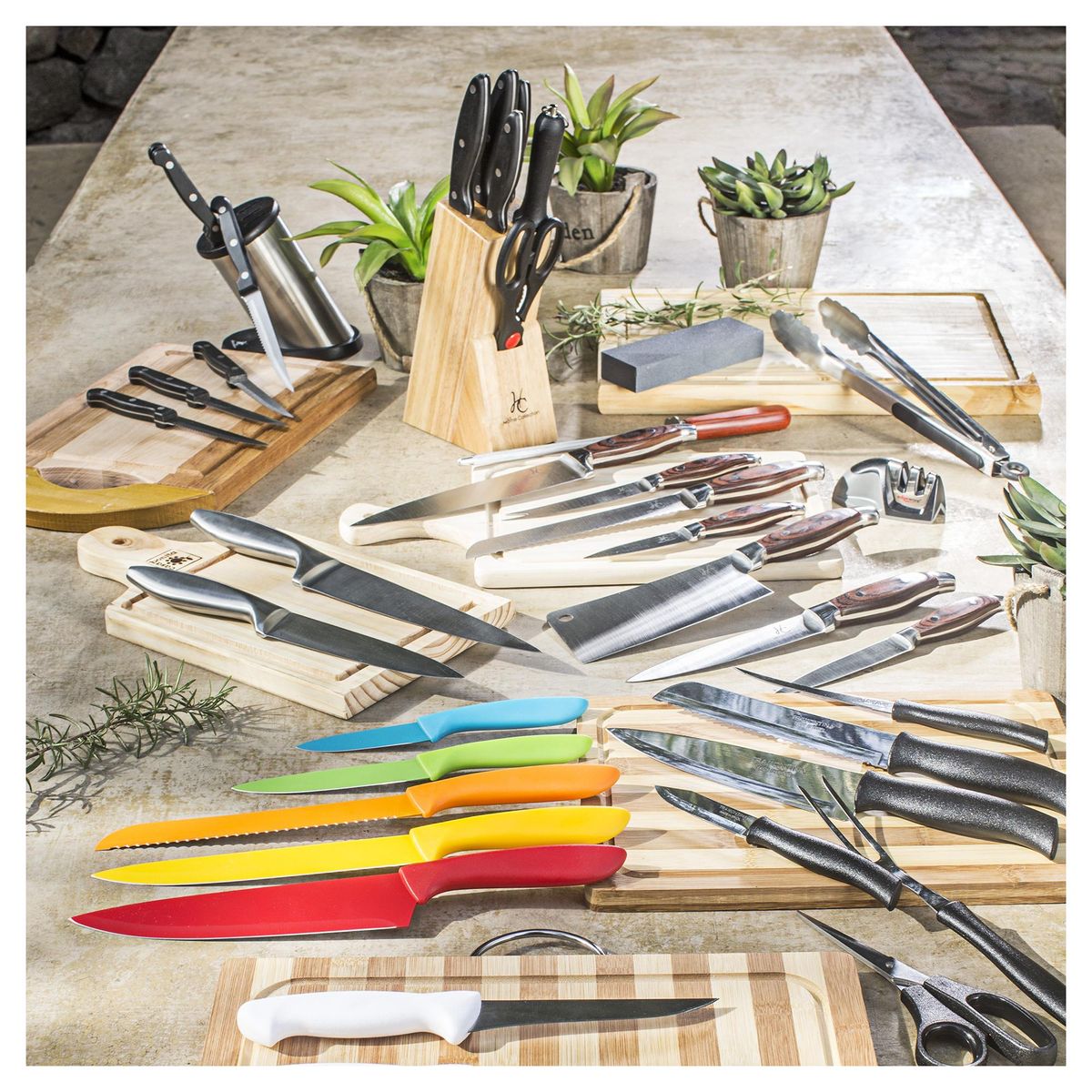 CASA BONITA - Tabla para picar madera 30x40 cm