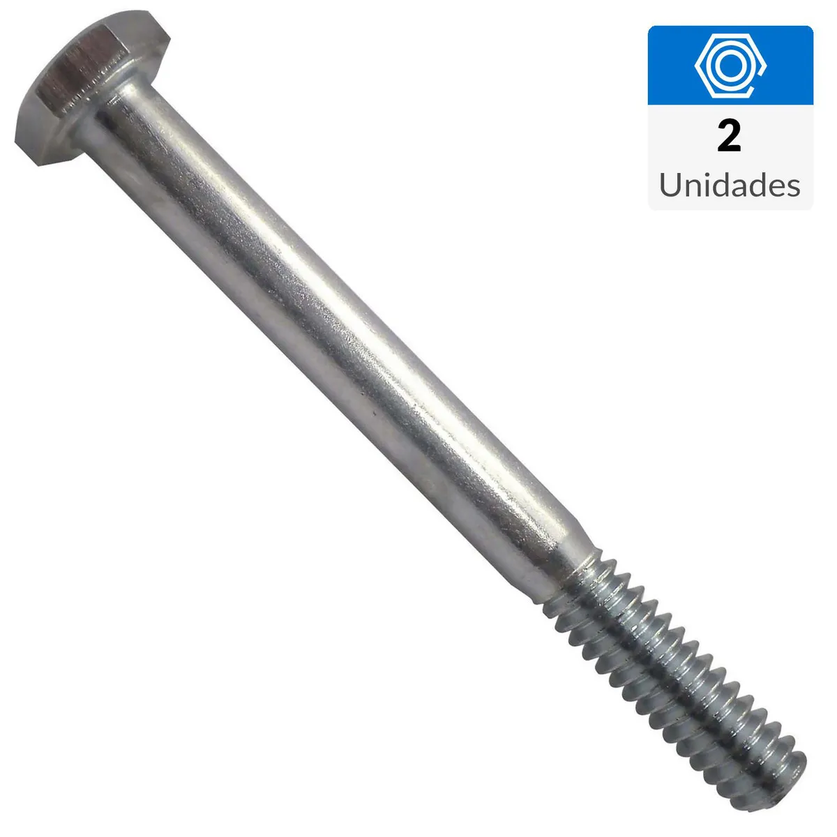 FIXSER - Perno Hexagonal G2 3/8" x 2 1/2" 2 unidades