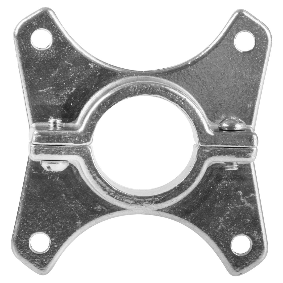 ALUSYSTEM - Soporte para repisa doble 81x84x22 mm