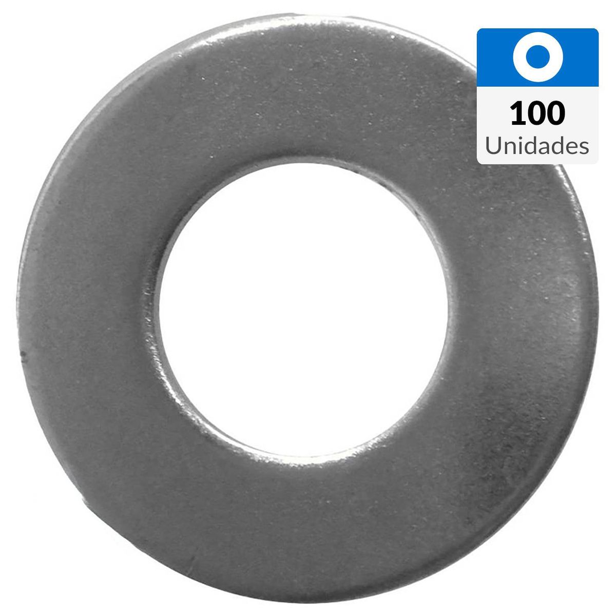 FIXSER - Golilla Plana Calibrada 3/8 NR 100 unidades