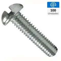 FIXSER - Perno de cocina combinado 1/8"x1" 100 unidades