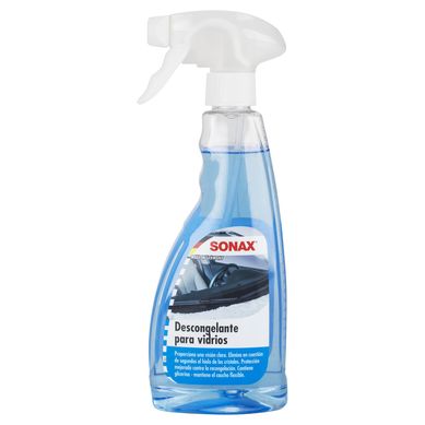 Descongelante de vidrios en spray para auto