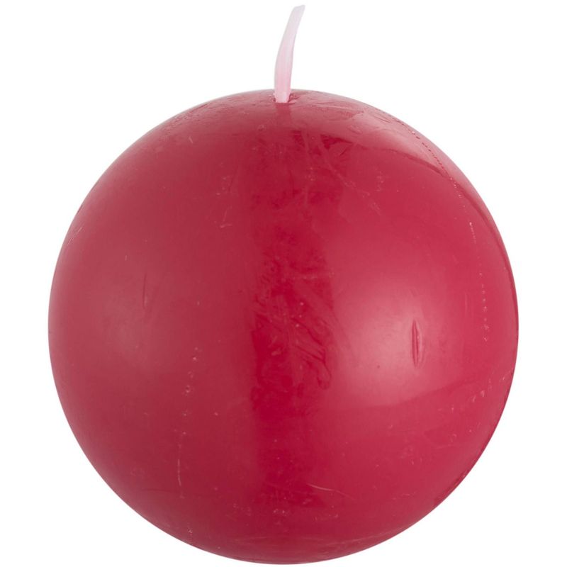JUST HOME COLLECTION - Vela decorativa 8 cm rojo