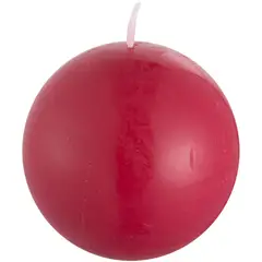 JUST HOME COLLECTION - Vela decorativa 8 cm rojo
