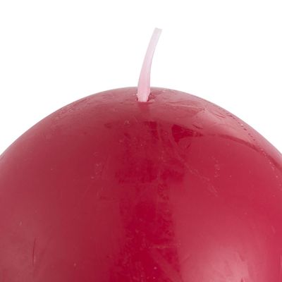 Imagen 2 del producto Vela decorativa 8 cm rojo