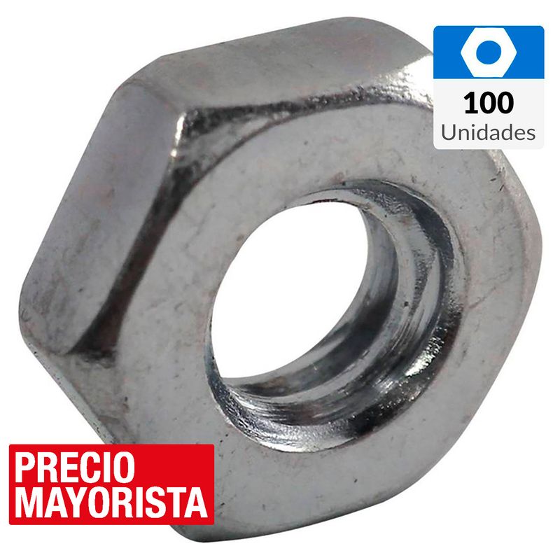 MAMUT - Tuerca cocina hexagonal 1/8" 100 unidades