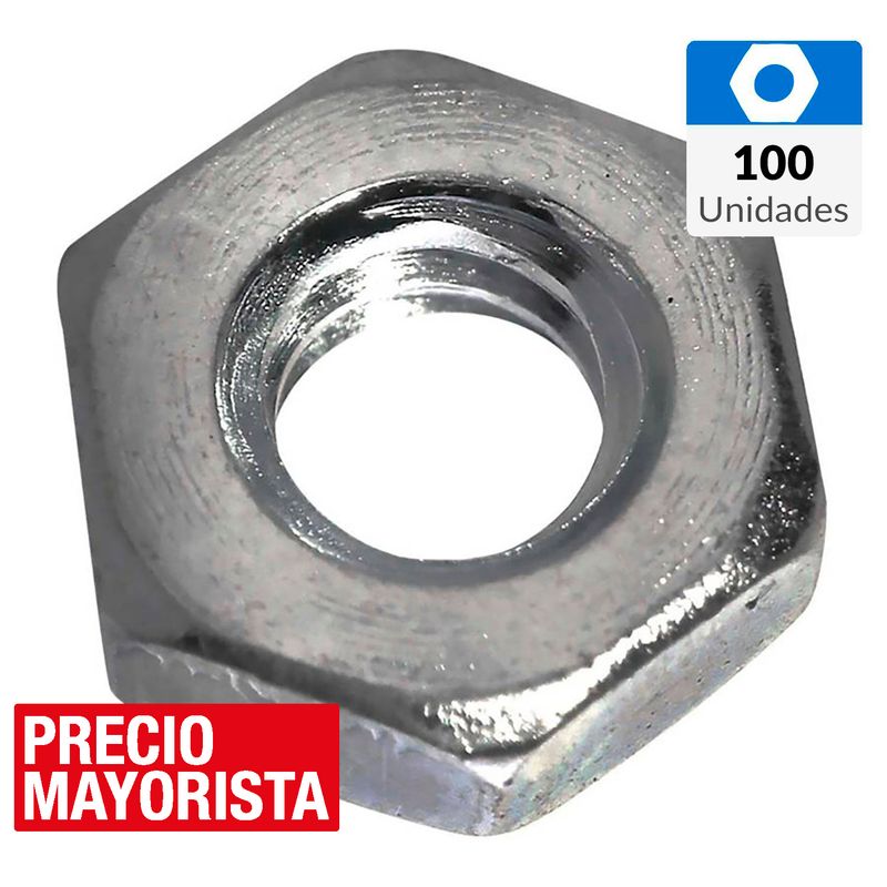 MAMUT - Tuerca cocina hexagonal 5/32" 100 unidades