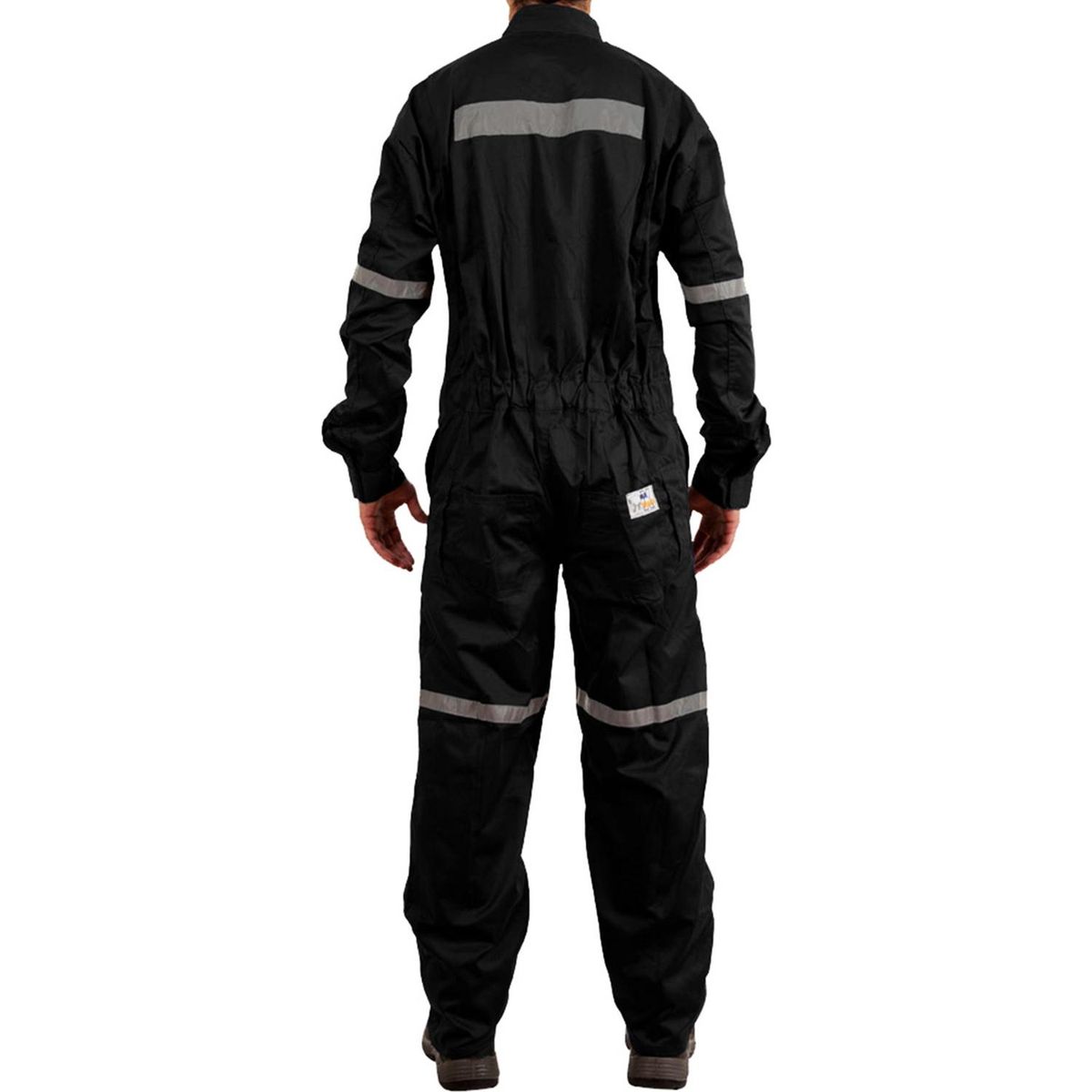 ALASKA - Overol Poplin con Cinta Negro