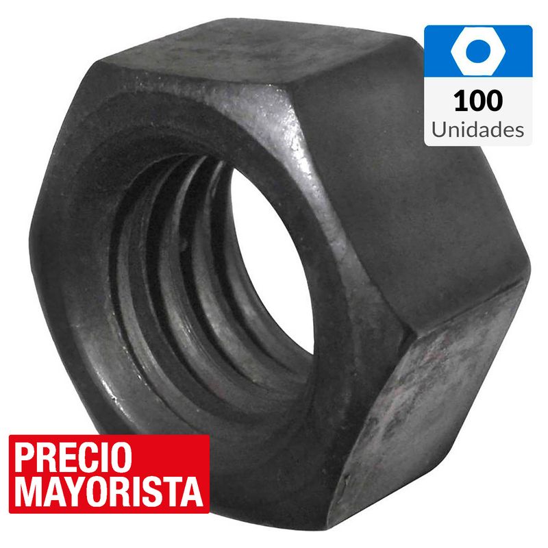 MAMUT - Tuerca hexagonal 5/16" 100 unidades