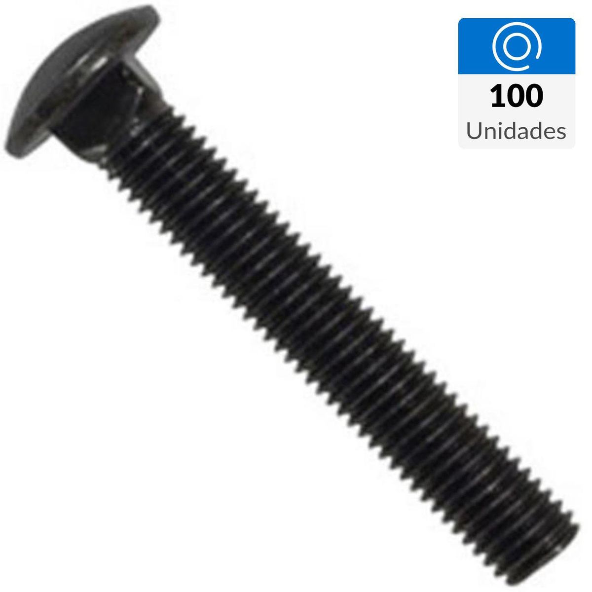 MAMUT - Perno coche 5/16" x 2 1/2" 100 unidades