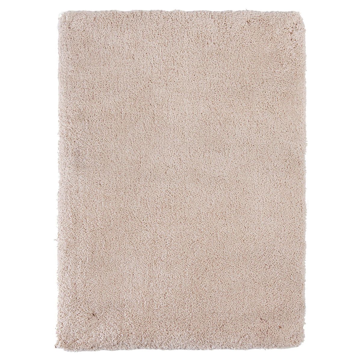 JUST HOME COLLECTION - Alfombra Shaggy 60x115 cm Poliéster Beige
