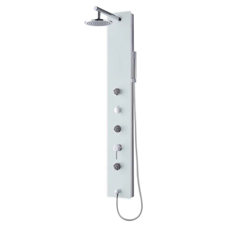 Columna para ducha 150x22 cm gris