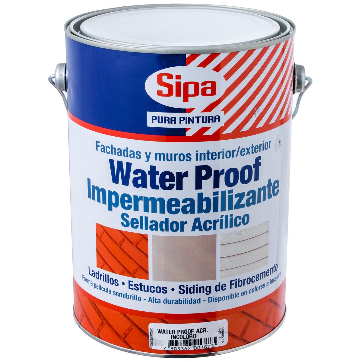 SIPA - Barniz Impermeabilizante Mate 1 galón(es) Incoloro