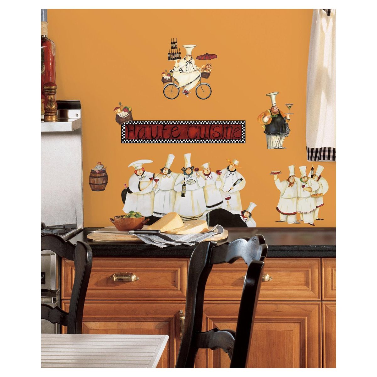 ROOMMATES - Sticker decorativo cocineros 15 unidades