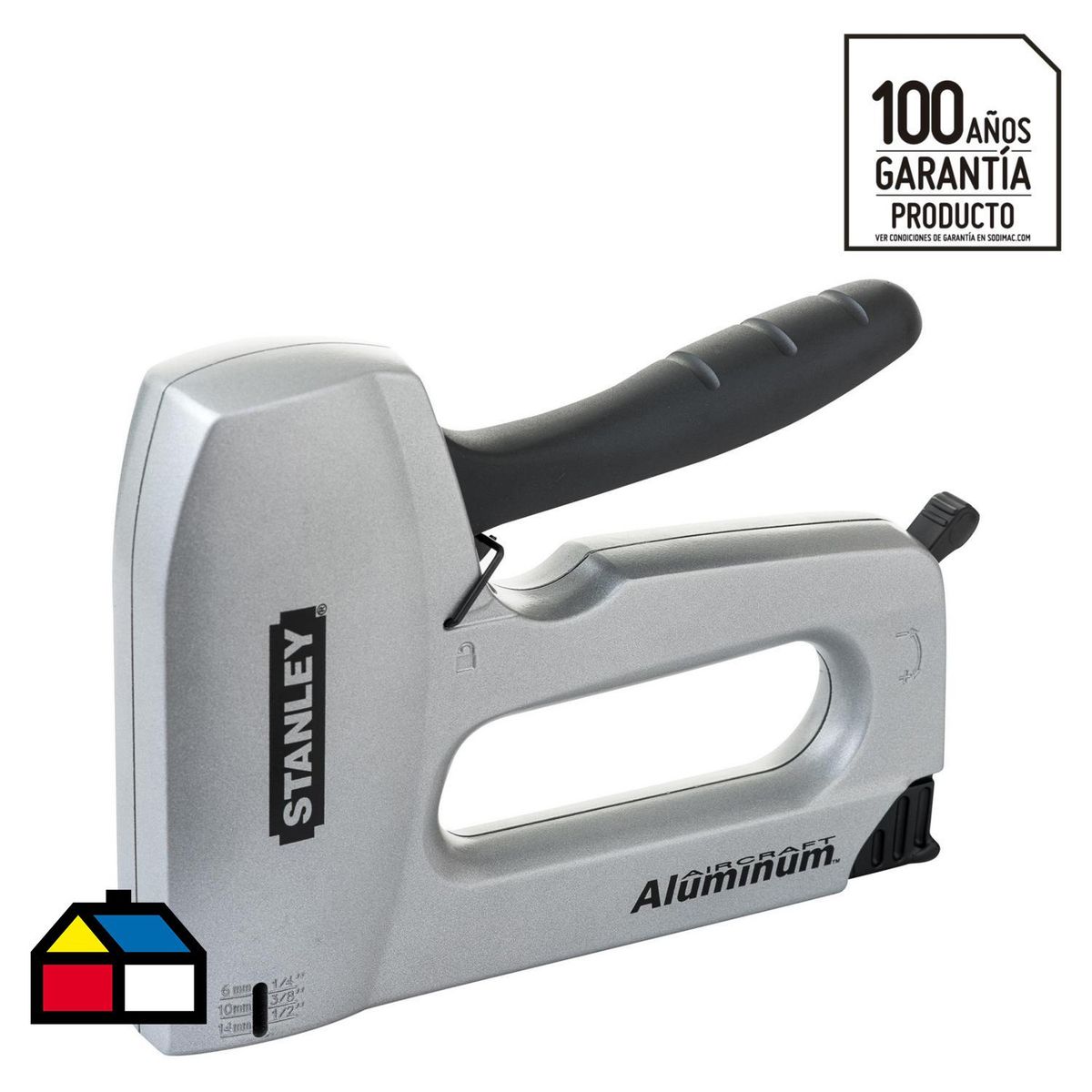 STANLEY - Engrapadora metal 3,3x22,9x25,9 cm