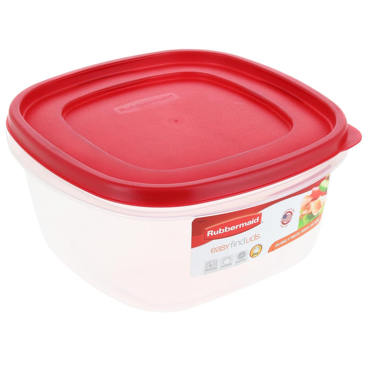 RUBBERMAID - Contenedor de Alimentos Plástico 3300 ml