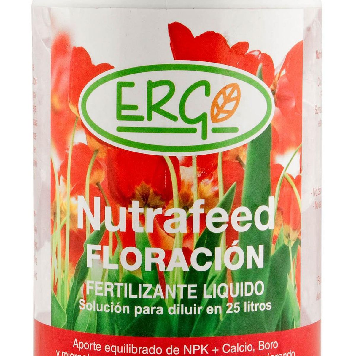 ERGO - Fertilizante para flores concentrado 250 ml frasco