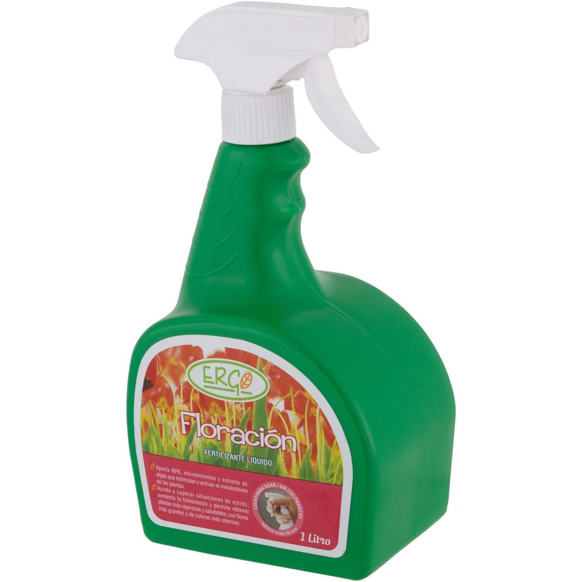 ERGO - Fertilizante para flores líquido 1 litro spray