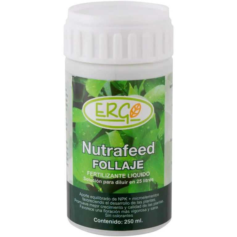 Fertilizante para plantas concentrado 250 ml frasco
