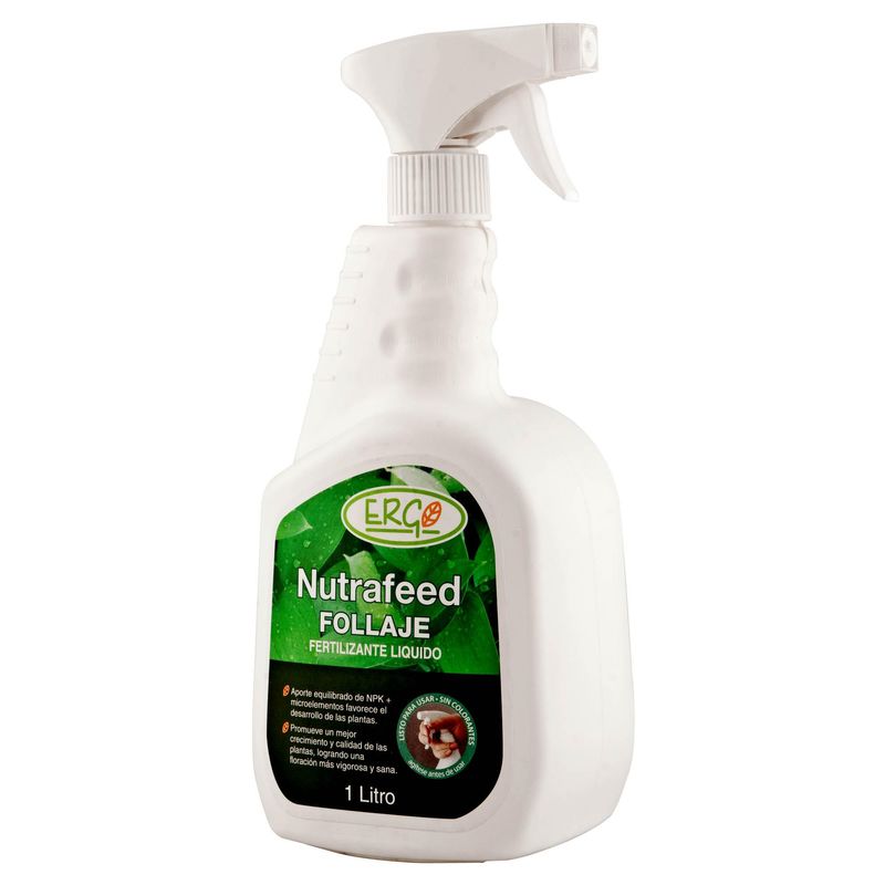 ERGO - Fertilizante para plantas líquido 1 litro spray