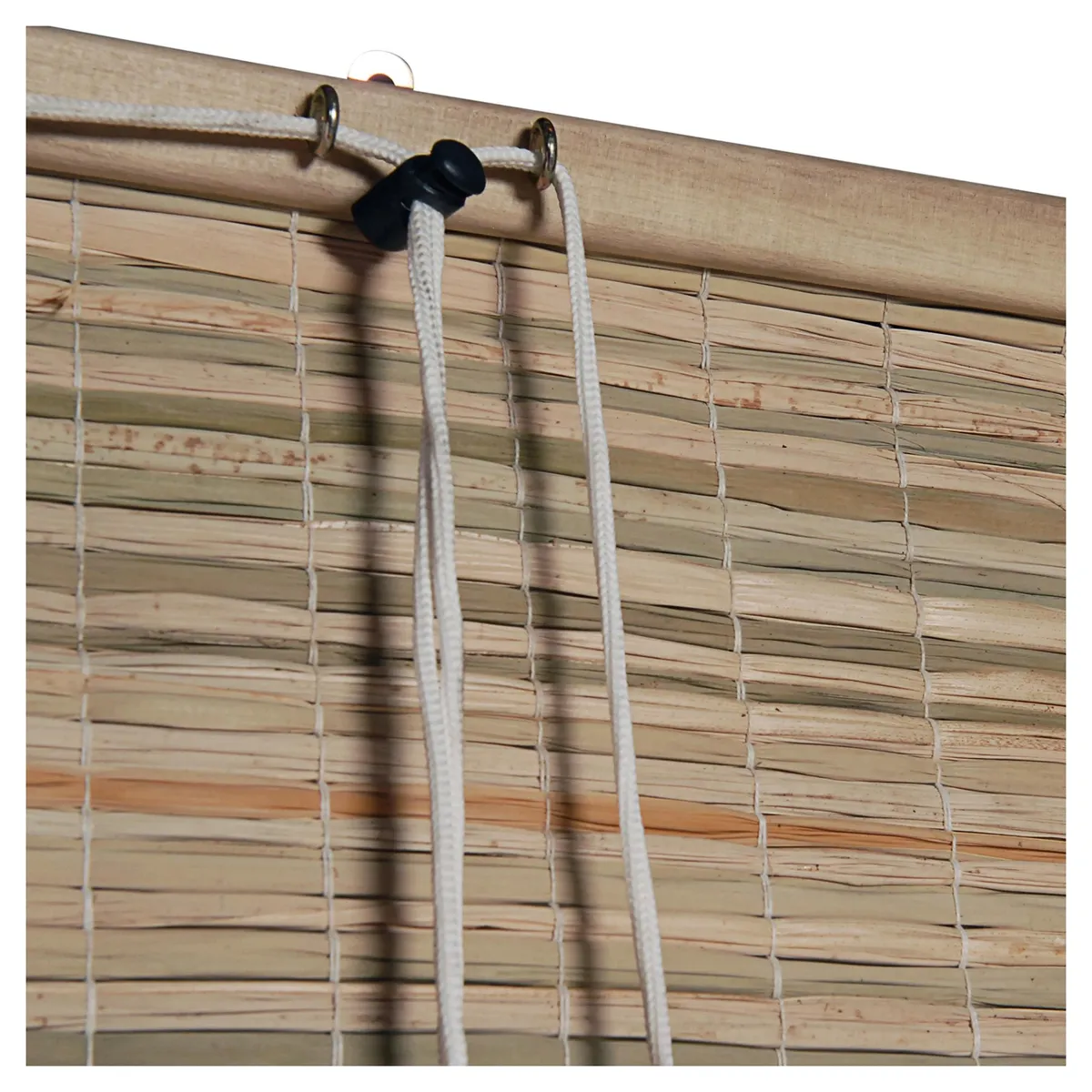 TOTORARTE - Cortina para jardín de totora con aspid 200x220 cm café