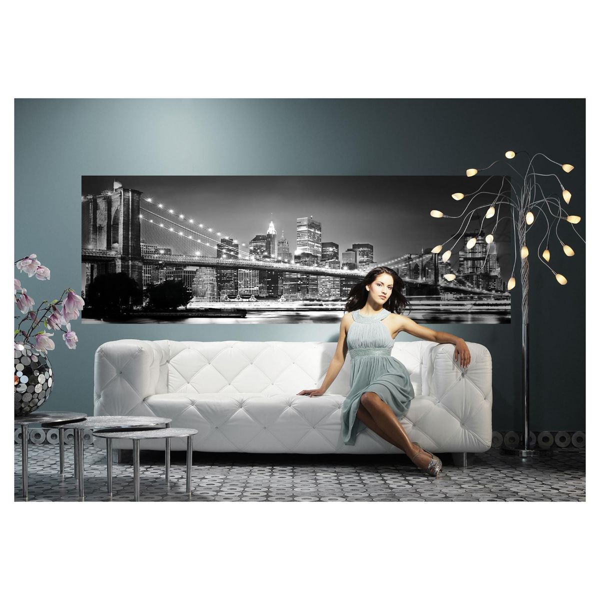 KOMAR - Papel Fotomural 4 Paneles Brooklyn 4,6 m2