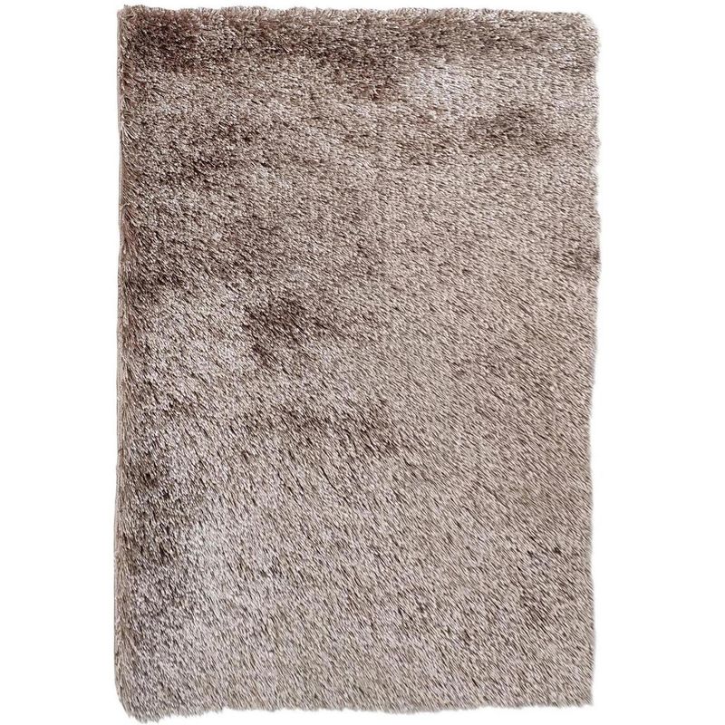 JUST HOME COLLECTION - Alfombra Shaggy Rds 120x170 cm Beige