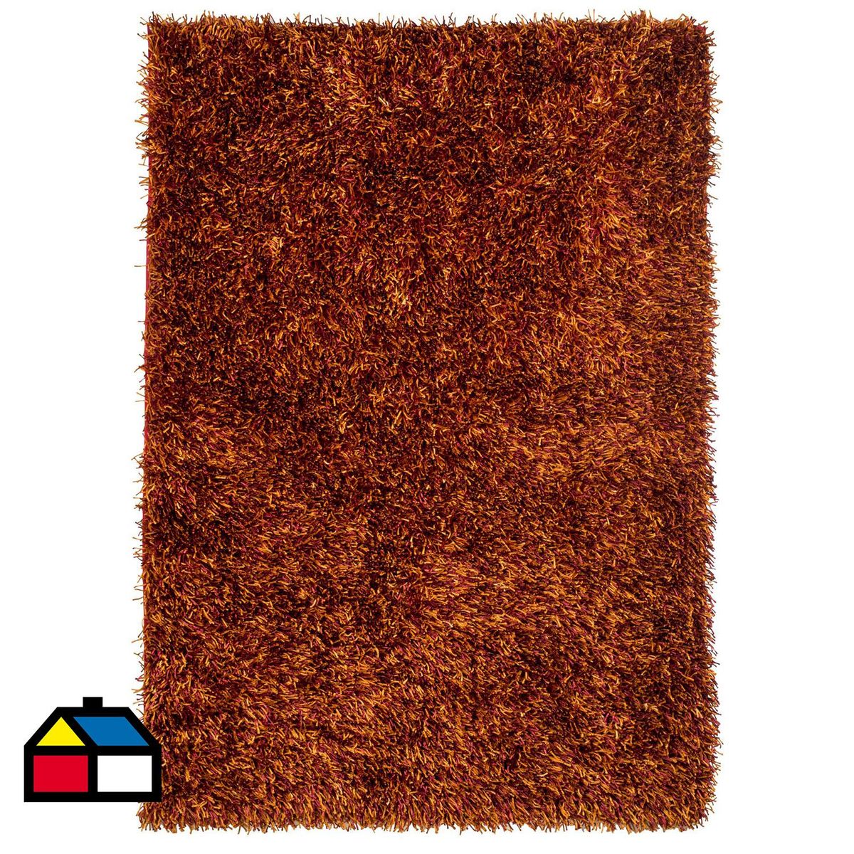 JUST HOME COLLECTION - Alfombra Shaggy Mix 120x170 cm Naranjo