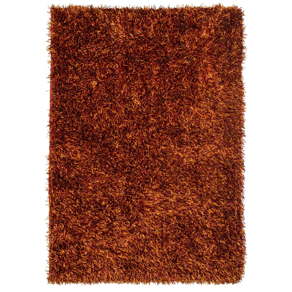 JUST HOME COLLECTION - Alfombra Shaggy Mix 120x170 cm Naranjo