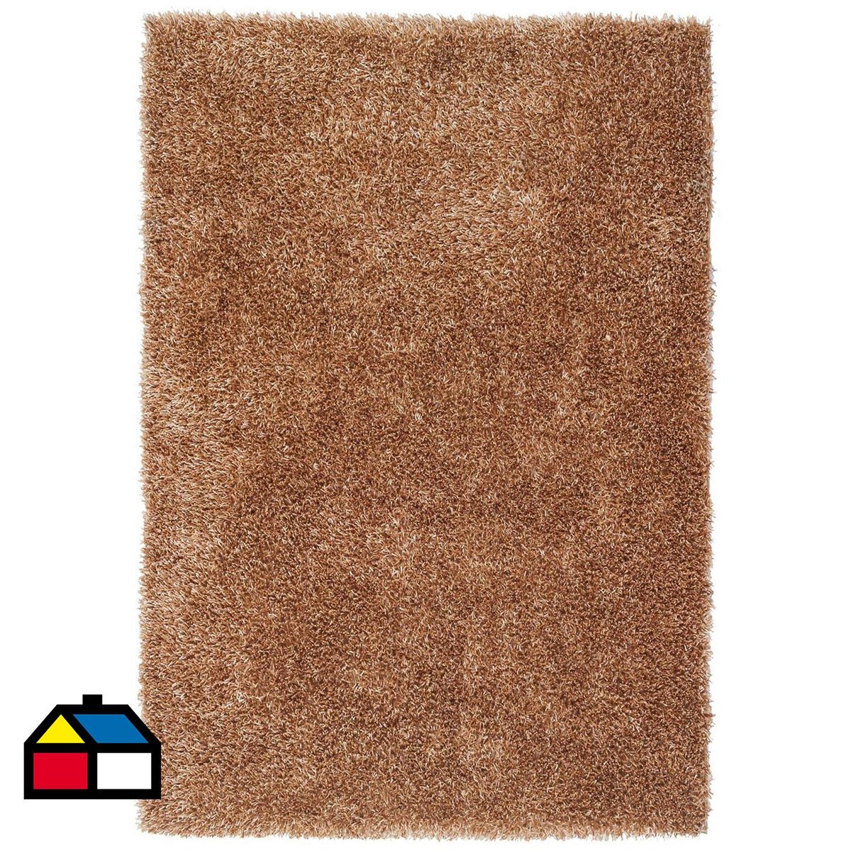 JUST HOME COLLECTION - Alfombra Shaggy Mix 160x230 cm Poliéster Beige