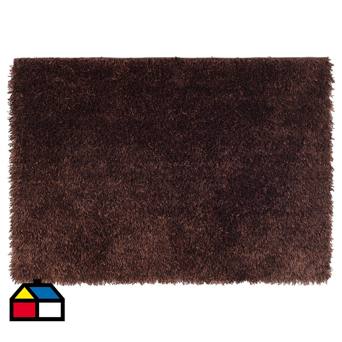 JUST HOME COLLECTION - Alfombra shaggy mix 160x230 cm café