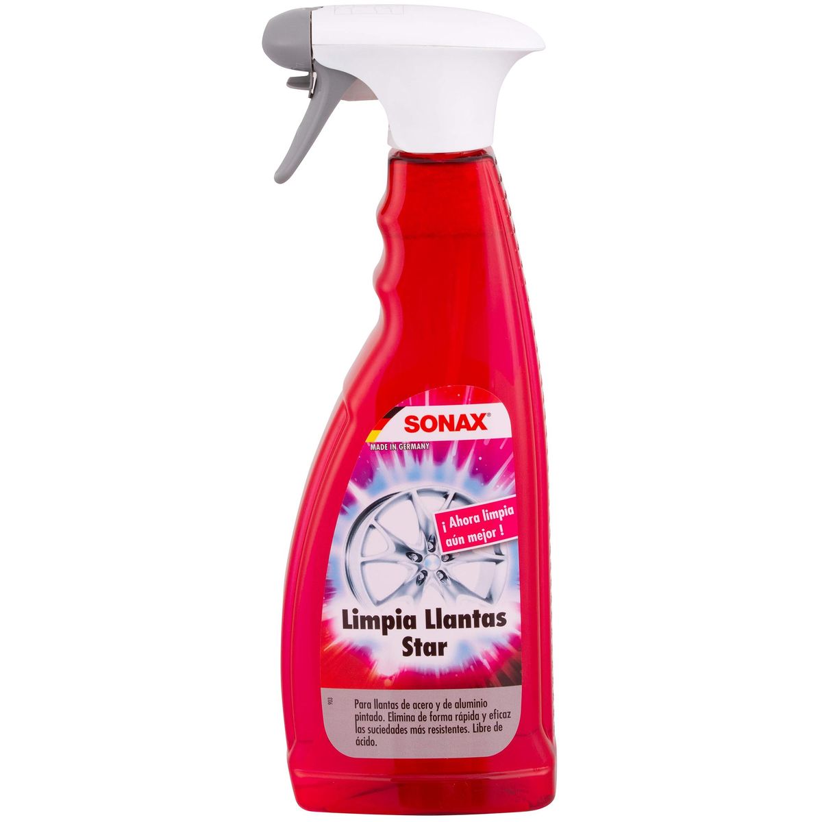 SONAX - Limpiador de Llantas Sonax Star Spray 300 ml Removedor Suciedad