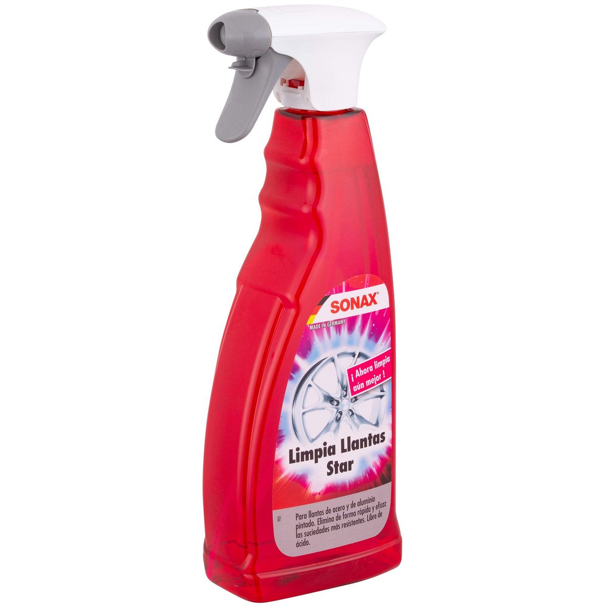 SONAX - Limpiador de Llantas Sonax Star Spray 300 ml Removedor Suciedad
