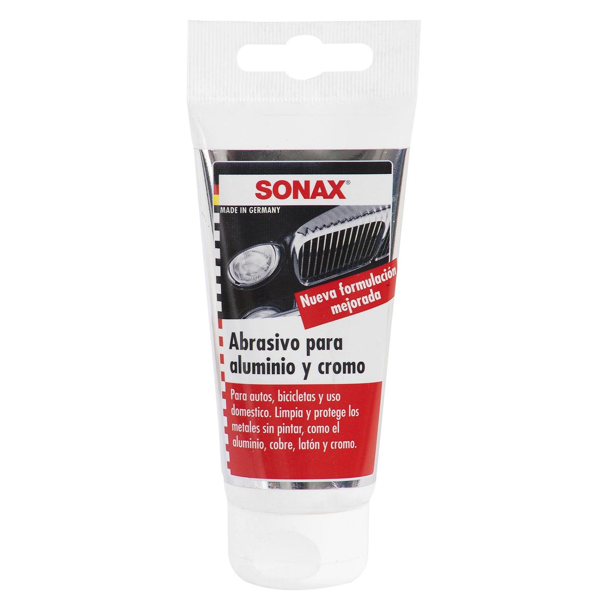 SONAX - Pasta Pulidora Sonax para Cromo y Metales 75 ml
