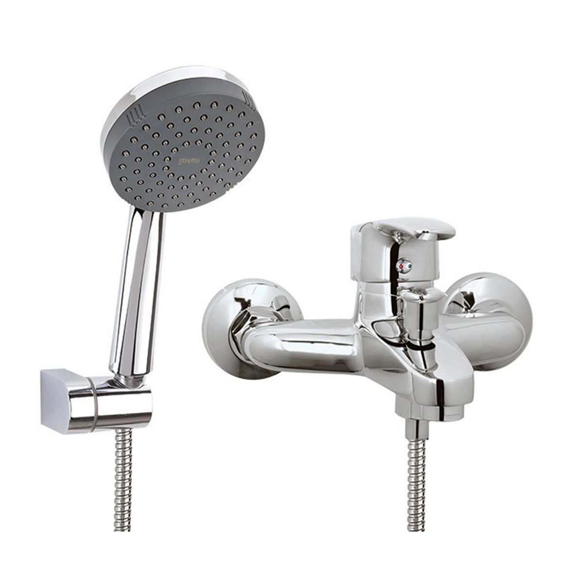 STRETTO - Monomando Tina Ducha Muzio Cromado