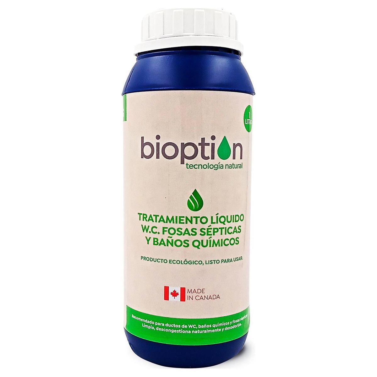 BIOPTION - Tratamiento para WC botella 1 l