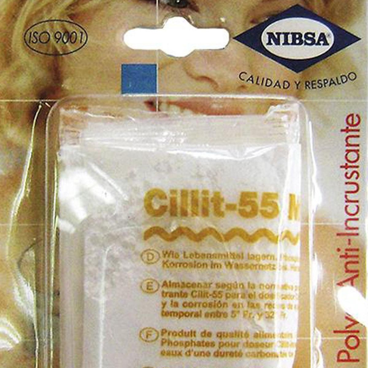 CILIT - Polvo anti incrustante 18x11x4 cm