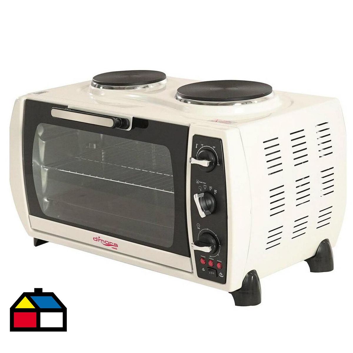 DIMORA - Horno eléctrico 42 litros blanco