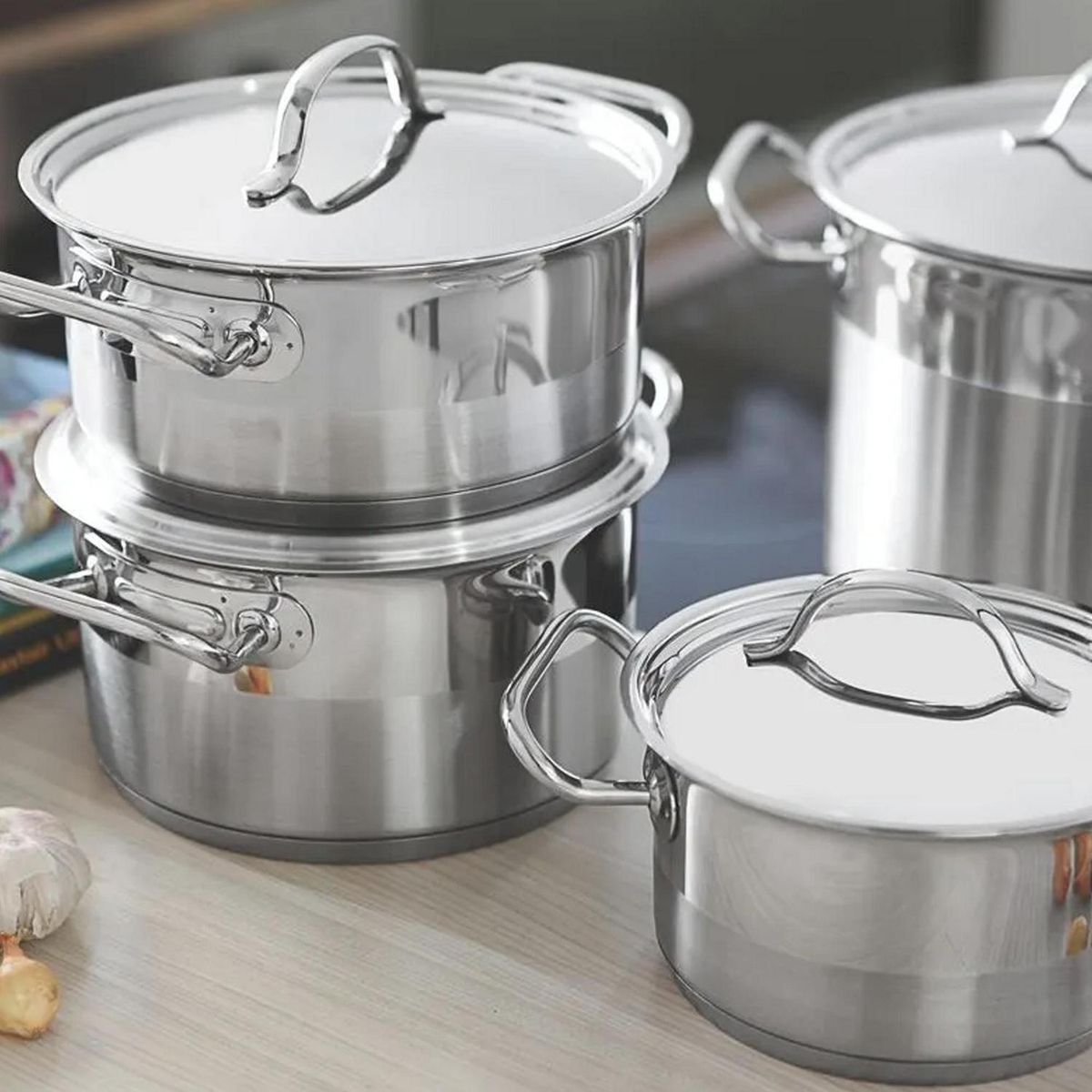 TRAMONTINA - Cacerola de Acero inoxidable 28 cm 7,13 Lts